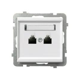 ospel-sonata-bialy-gniazdo-telefoniczne-gpt-2rn-m-00
