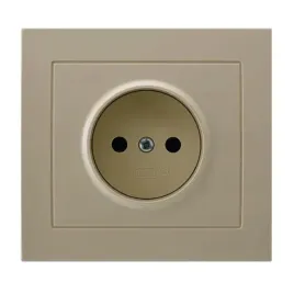 ospel-kier-bezowy-gniazdo-pojedyncze-gp-1w-01