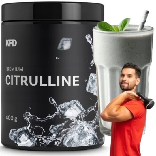 CYTRULINA przedtreningówka POMPA MIĘŚNIOWA KFD PURE Citrulline Malate 400g