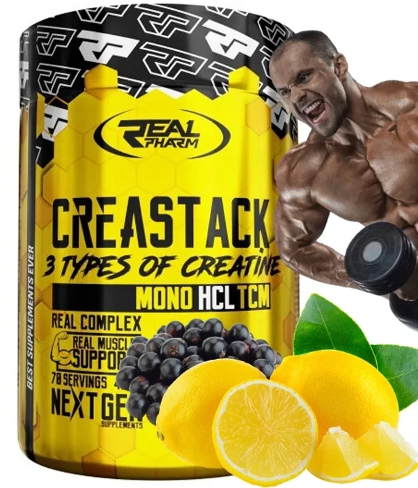real-pharm-crea-stack-420g-blackurrant-lemon-rodzaj-stak-kreatynowy