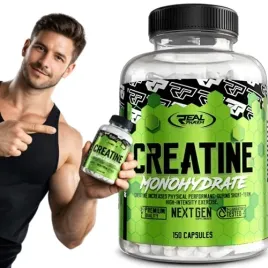 kreatyna-w-kapsulkach-monohydrat-real-pharm-creatine-monohydrate-150-kaps