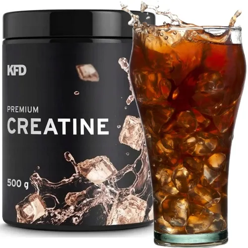 KREATYNA monohydrat kreatyny SIŁA MOC KFD Creatine 500g Cola