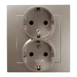 ospel-as-satyna-gniazdo-podwojne-0-schuko-gp-2gs-m-45