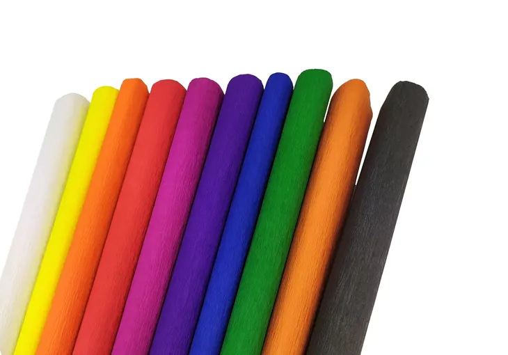 Bibuła marszczona 25x200 zestaw 10 kolorów MIX 2