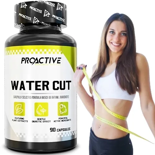 DIURETYK na odchudzanie REDUKCJA WODY kofeina Proactive Water Cut 90 kaps.