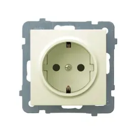 ospel-as-ecru-gniazdo-pojedyncze-0-schuko-gp-1gs-m-27