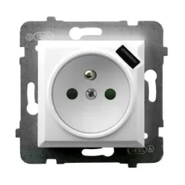 ospel-as-bialy-gniazdo-z-uziemieniem-usb-gp-1gzpusb-m-00