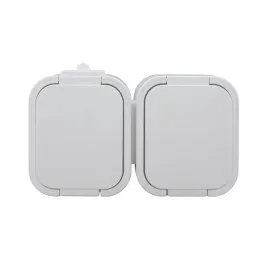 abex-b2-bialy-gniazdo-podwojne-ip54-nt-6b2