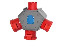rozgaleznik-silowy-wtyk-32a-5p-gn-3x32a-5p-230v