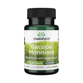 bacopa-koncentracja-pamiec-mozg-swanson-bacopa-moneri-10-1-extract-90-kaps