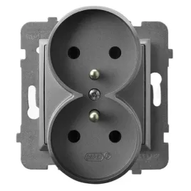 ospel-aria-szary-mat-gn-x2-do-ramki-gp-2urz-m-70