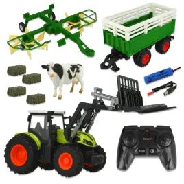 zestaw-farmera-traktor-zdalnie-sterowany-swiatla-led-przyczepa-zgrabiarka