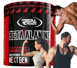 beta-alanina-wytrzymalosc-pompa-miesniowa-real-pharm-beta-alanine-150-kaps