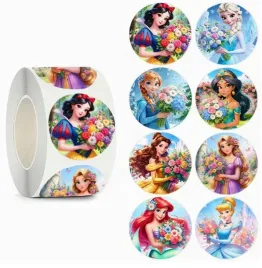 naklejek-z-motywem-kwiatowym-disney-princess-50-szt-c34
