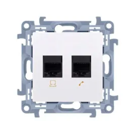 simon-10-bialy-gniazdo-komputerowe-x2-c52-01-11