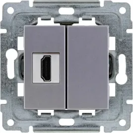 kos-dante-inox-gniazdo-multimedialne-hdmi