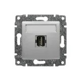 kos-vena-aluminium-gniazdo-multimedialne-usb-a