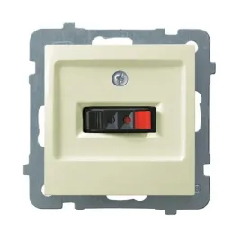 ospel-as-ecru-gniazdo-glosnikowe-gg-1g-m-27