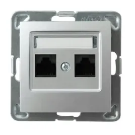 ospel-impresja-srebrny-gniazdo-komp-gpk-2y-k-m-18