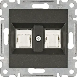 hager-lumina-czarny-gniazdo-komputerowe-x2