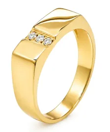 zloty-pierscionek-sygnet-z-moissanitami-0-03-ct-timeless-14kt-585
