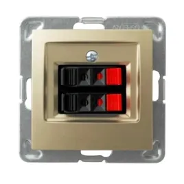 ospel-impresja-zloty-gniazdo-glosnikowe-gg-2y-m-28