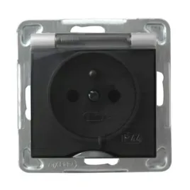 ospel-impresja-srebrny-gniazdo-ip44-gph-1yz-m-18-d