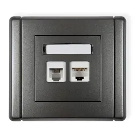 karlik-flexi-grafitowy-gniazdo-rj12-rj45-11fgtk