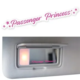 naklejka-samochodowa-na-lusterko-naslonecznik-passenger-princess-11x15