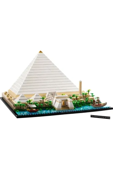 KLOCKI ARCHITECTURE PIRAMIDA CHEOPSA GIZA JAK LEGO