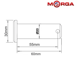 sworzen-mocowania-wieszaka-l-p-czesc-dolna-z-kolnierzem-ursus-c-330-c-360