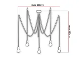 lampa-wiszaca-spider-black-6788-waga-z-opakowaniem-1-kg