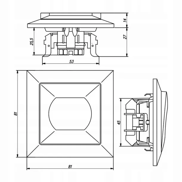 abex-perla-bialy-ramka-4-ra-4p-material-tworzywo-sztuczne
