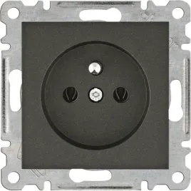 hager-lumina-czarny-gniazdo-z-uziemieniem