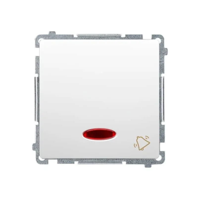 simon-basic-bialy-przycisk-dzwonek-bmd1l-01-11-stan-nowy