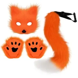 maska-cosplay-furry-ogon-lapki-mitenki-wilk-lis-futrzak-zestaw-3szt