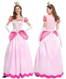 stroj-sukienka-ksiezniczka-peach-mario-cosplay-karnawal-s-m-170-176-cm