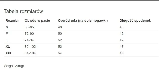 x-factor-mega-ii-spodenki-ochronne-rozmiar-s-stan-nowy