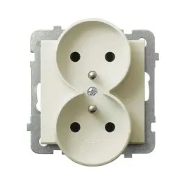 ospel-sonata-ecru-gniazdo-x2-0-gp-2rrz-m-27