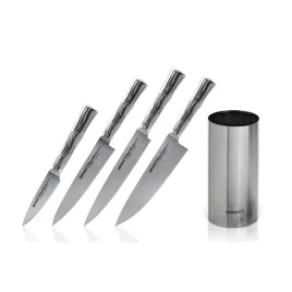samura-bamboo-zestaw-4-nozy-kuchennych-ze-stali-aus-8-w-bloku-stalowym