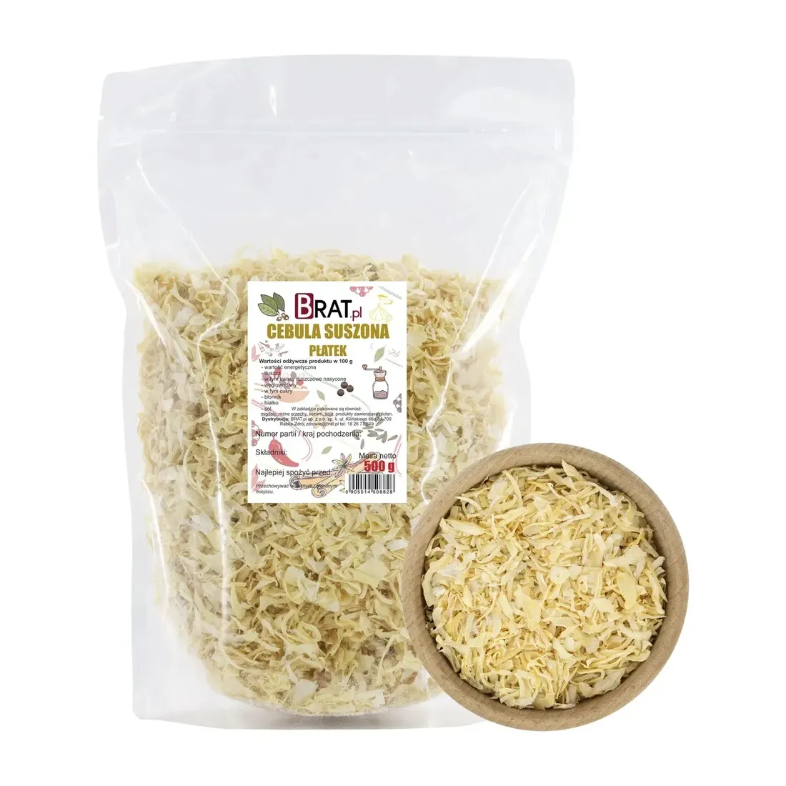 cebula-suszona-platek-500g-stan-nowy