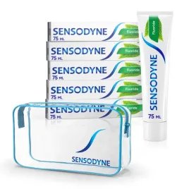 sensodyne-fluoride-pasta-do-zebow-nadwrazliwych-75mlx5-kosmetyczka-gratis