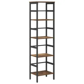 polka-na-ksiazki-stare-drewno-40-x-295-x-149-cm