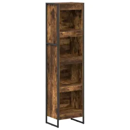 szafka-na-ksiazki-dab-dymny-40-x-30-x-155-cm