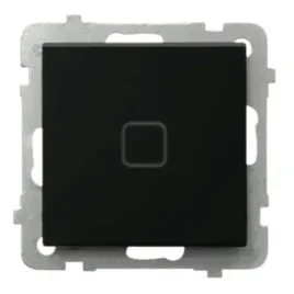 ospel-sonata-touch-lacznik-1-biegun-wi-fi-czarne-szklo-szron-lpdt-1rs-m-79