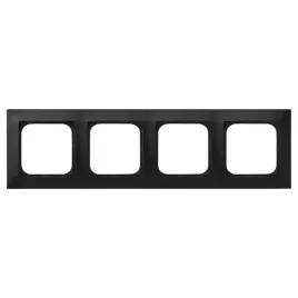 ramka-poczworna-ospel-impresja-czarny-metalik-297x84x12mm-r-4y-33