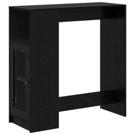 nowoczesny-stol-barowy-w-czarnym-debie-z-polkami-101-x-40-cm