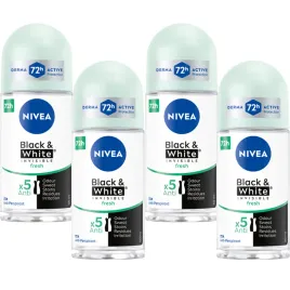 4-x-nivea-black-and-white-invisible-fresh-antyperspirant-roll-on-50-ml