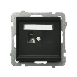 ospel-sonata-czarny-gniazdo-telefon-gpt-1r-m-33