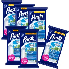 6x-presto-sciereczki-nawilzane-do-szyb-luster-30-sztuk